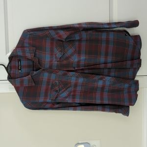 Volcom Women's Lightweight Flannel Shirt